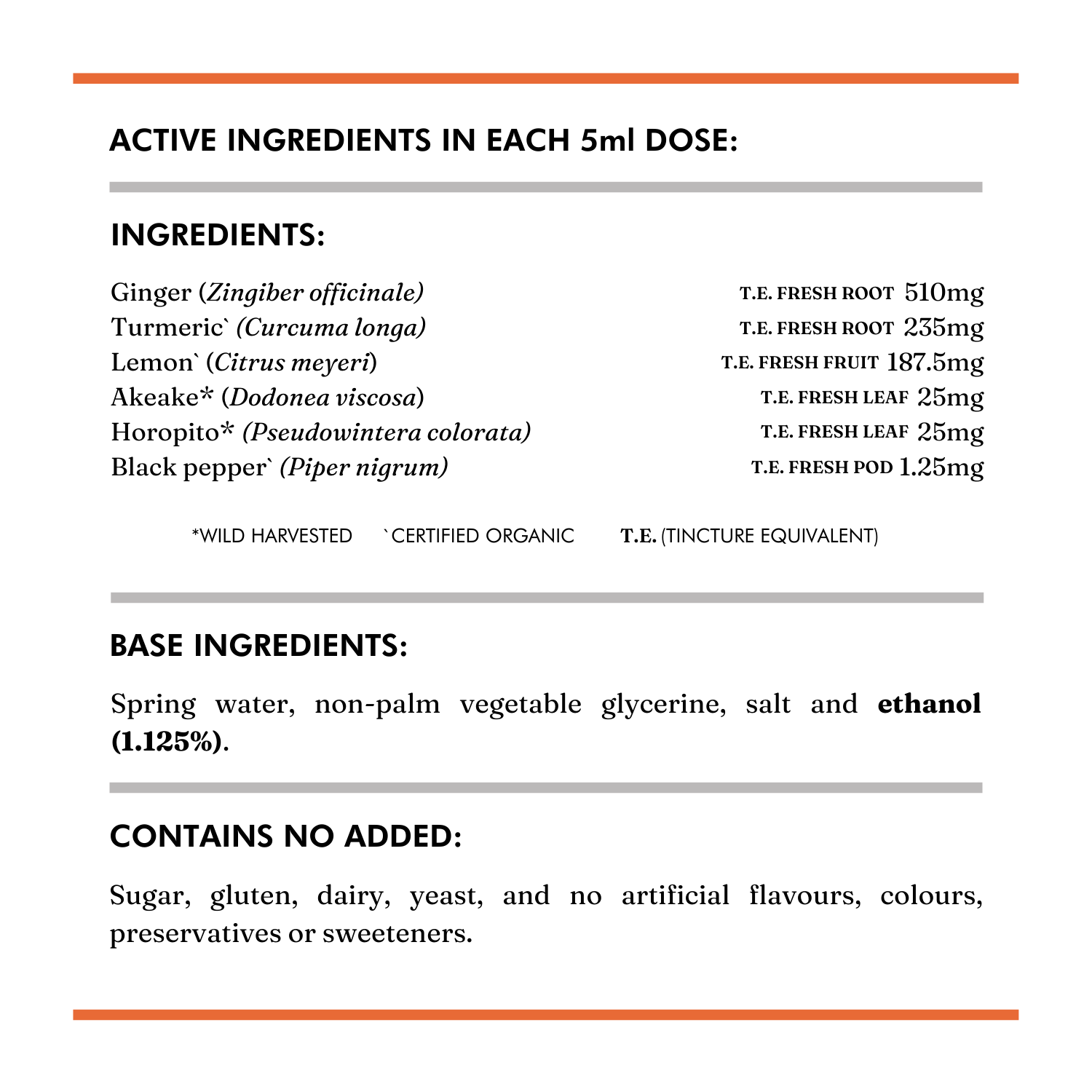 Anti-Flam Tonic - Wild Dispensary