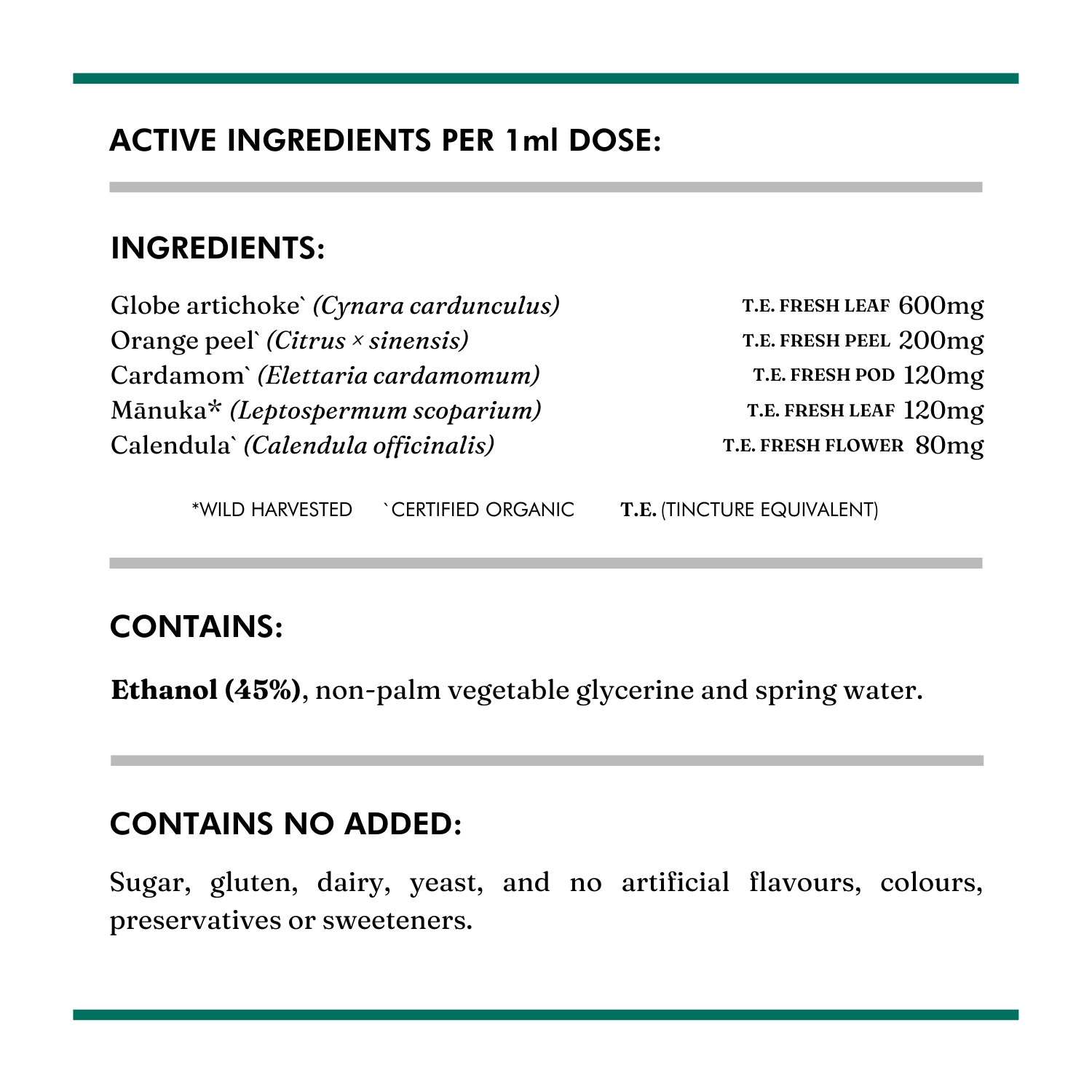 Liver Bitters - Wild Dispensary