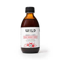 Bottle of 300ml Daily Boost Tonic on a white background