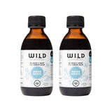 Two amber glass bottles of Mood Boost shown side-by-side on a white background.